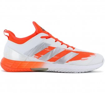 Adidas Adizero Ubersonic 4 Allcourt - Мужские теннисные туфли бело-красные FZ4882 ORIGINAL