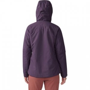 Утепленная куртка стрейч с озоном - женская , цвет Blurple Mountain Hardwear