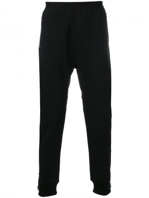 Спортивные брюки с узкими манжетами Helmut Lang. Цвет: черный