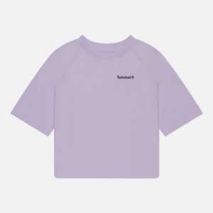 Женская футболка Wicking Timberland. Цвет: фиолетовый