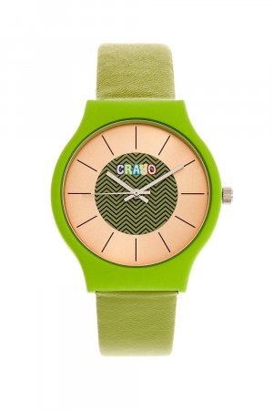 Часы унисекс Trinity , зеленый Crayo