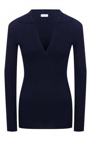Шерстяной пуловер Dries Van Noten. Цвет: синий