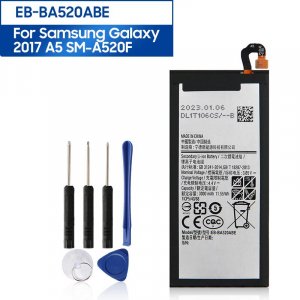 Оригинальный аккумулятор для телефона EB-BA520ABE Galaxy A5 2017 Edition A520F SM-A520F SM-A520K SM-A520L 3000 мАч Samsung