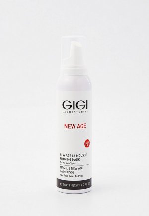 Маска для лица Gigi экспресс-лифтинг New Age La Mousse Foaming Mask, 140 мл. Цвет: прозрачный