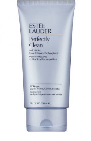 Очищающее средство 2 в 1 Perfectly Clean: пенка + маска (150ml) Estée Lauder. Цвет: бесцветный