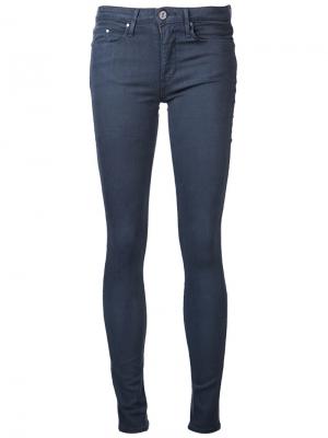 Выбеленные джинсы Bluebird Thvm. Цвет: синий