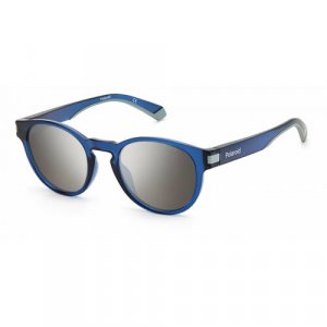 Солнцезащитные очки Polaroid, синий POLAROID. Цвет: синий