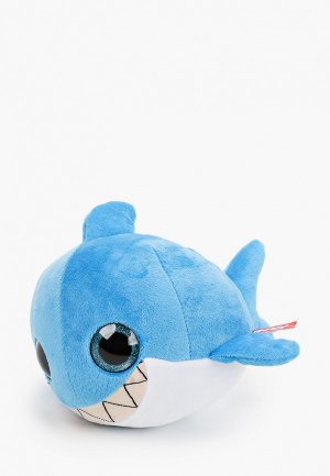 Игрушка мягкая Fancy Глазастик Акула, 22 см. Цвет: синий