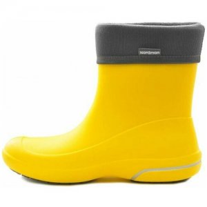 Ботинки резиновые женские, цвет желтый, размер 36-37, бренд NordMan, артикул 6-028-E04 ПЕ-27ВУФ Kleo Nordman. Цвет: желтый