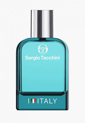 Туалетная вода Sergio Tacchini I Love Italy for him, 100 мл. Цвет: голубой