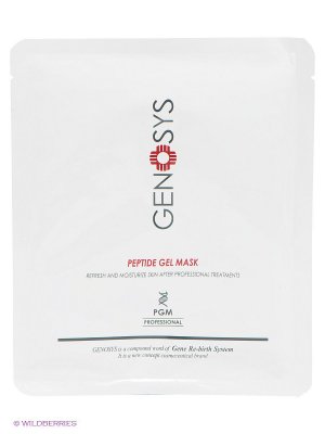 Смягчающая гелевая маска PGM, 39 гр х 5 пакетиков Genosys