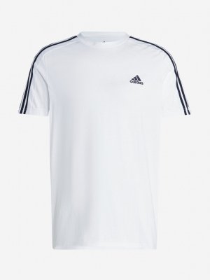 Футболка мужская 3S, Серый adidas. Цвет: серый