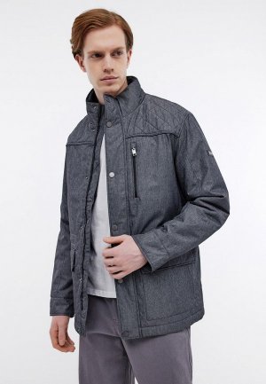 Куртка утепленная Baon. Цвет: серый