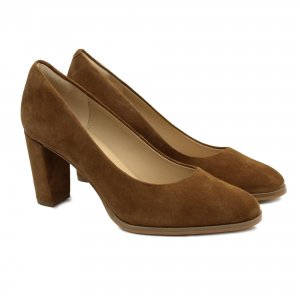 Женские туфли-лодочки , коричневые Clarks. Цвет: коричневый