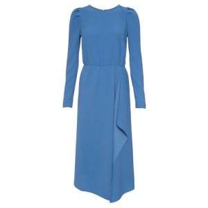 Платье W15692 голубой 46 Poustovit. Цвет: голубой