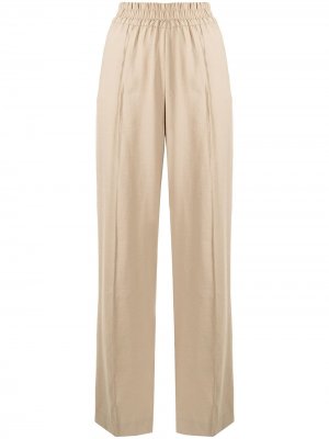 Широкие брюки Harvard VIKTORIA & WOODS. Цвет: коричневый