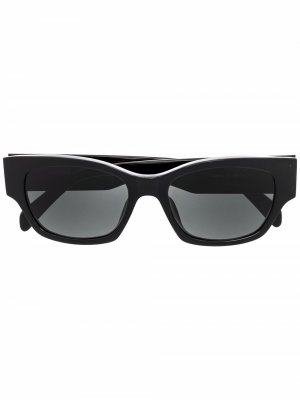 Солнцезащитные очки с логотипом Celine Eyewear. Цвет: черный