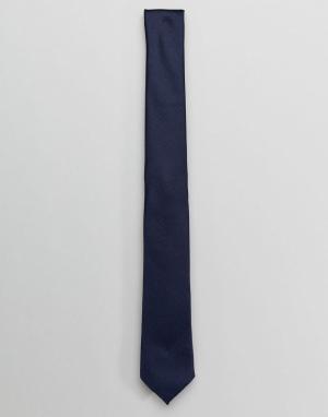 Темно-синий галстук New Look. Цвет: темно-синий