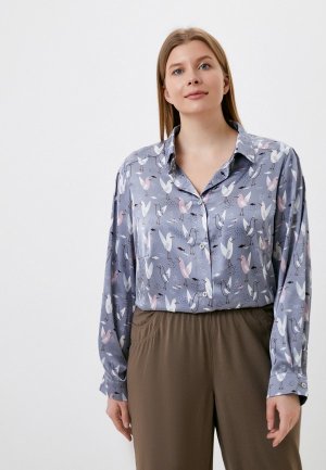 Блуза Masteritsa New Classic. Цвет: серый