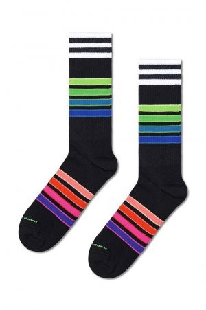 Носки-кроссовки Street Stripe , черный Happy Socks