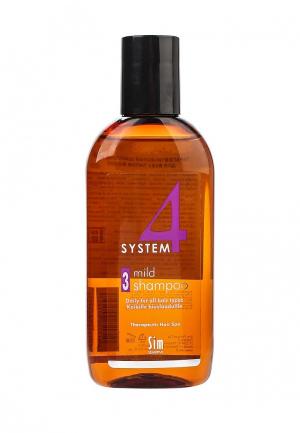 Шампунь Sim Sensitive Терапевтический №3 SYSTEM 4  Mild Climbazole Shampoo 3 , 100 мл