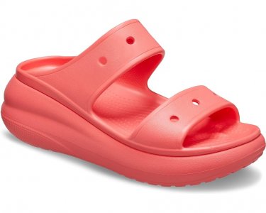 Туфли Classic Crush Sandal, цвет Neon Watermelon Crocs