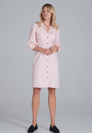 Платье-рубашка , светло-розовый Figl