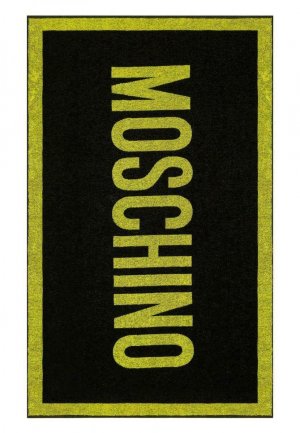 Пляжное полотенце Beach Towel MOSCHINO, цвет black yellow Moschino