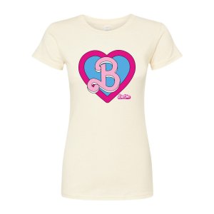 Детская футболка  Movie Heart с гербом Barbie