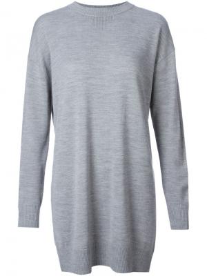 Платье-свитер Astraet. Цвет: серый