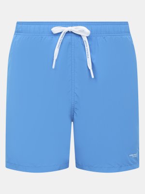 Плавательные шорты Armani Exchange. Цвет: синий