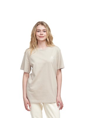 Converse Футболка Go-To Embroidered Star Chevron Standard Fit T-Shirt Unisex. Цвет: розовый