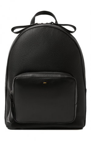 Кожаный рюкзак Doucals Doucal's. Цвет: чёрный