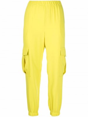 Спортивные брюки с карманами карго P.A.R.O.S.H.. Цвет: желтый