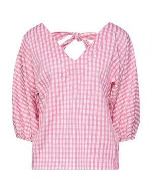 Блузка BONSUI. Цвет: розовый