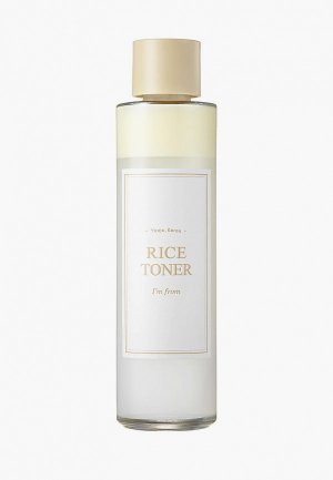 Тонер для лица Im From I'm Rice Toner, 150 ml. Цвет: белый