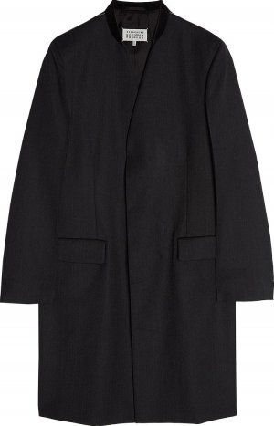 Пальто Collarless Coat 'Charcoal', серый Maison Margiela