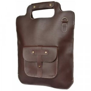 Рюкзак шоппер , натуральная кожа, вмещает А4, регулируемый ремень, коричневый Carlo Gattini. Цвет: коричневый