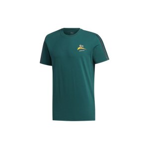 Neo Sports Straight Leg T-Shirt Men Tops Forest-Green GK5874 Adidas