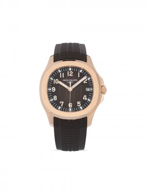 Наручные часы Aquanaut pre-owned 40 мм 2020-го года Patek Philippe. Цвет: коричневый