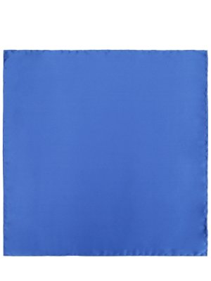 Платок шелковый BRIONI. Цвет: синий