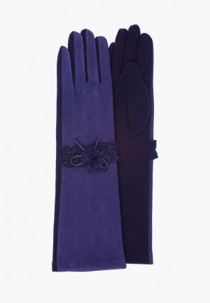 Перчатки Vittorio Richi. Цвет: фиолетовый