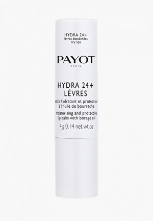 Бальзам для губ Payot Hydra 24+, Увлажняющий бальзам-стик губ, 4 мл.. Цвет: прозрачный