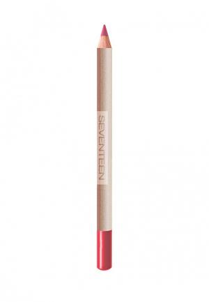 Карандаш для губ Seventeen устойчивый т.30 LONGSTAY LIP SHAPER Персик. Цвет: розовый