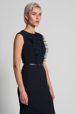 Коктейльное платье VASSA&Co. Цвет: черный