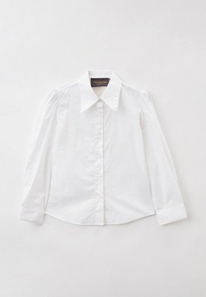 Рубашка Trussardi Junior. Цвет: белый