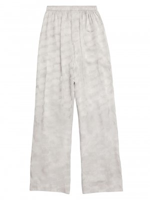 Пижамные штаны с монограммой BB , серый Balenciaga