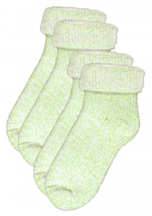 Носки , неоновый зеленый Rogo