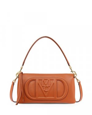 Маленькая кожаная сумка через плечо Mode Travia , цвет Tan/Beige MCM
