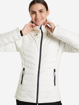 Куртка утепленная женская ONeill Baffle Igneous, Бежевый, размер 40-42 O'Neill. Цвет: бежевый